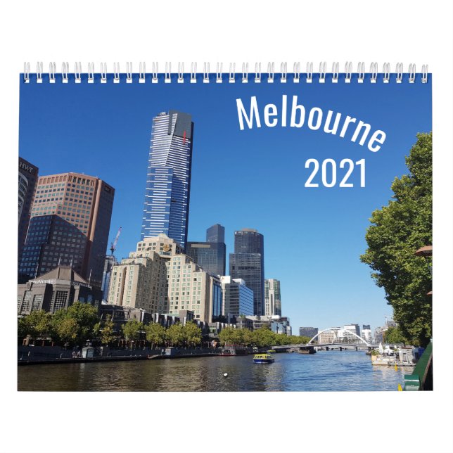 Melbourne Jahreskalender 2021 Kalender (Titelbild)