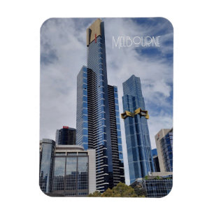 Melbourne Skyline Magnet
