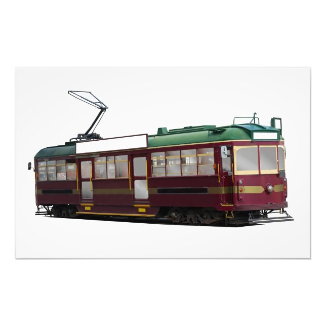 Melbourne-Straßenbahn Fotodruck (Vorne)