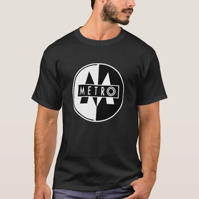 Melbourne Vintages Clublogo "Metro" T-Shirt (Vorderseite)