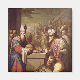 Melchizedek anbietenbrot und Wein Magnet