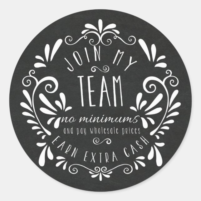 Melden Sie sich bei meinen Team Stickers an - Mark (Vorderseite)