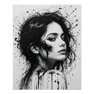 Meldende Portraitverschiebung Poster