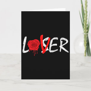 Melding Rose Ein Liebhaber, kein Verlierer Karte