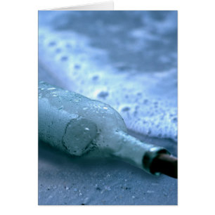 Meldung in einer Flasche