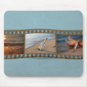 Meldung in einer Flasche Mousepad