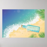 Meldung in einer Flasche
