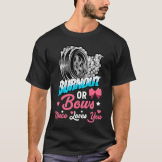 Meldung von Ausgeburten oder Bows Gender Reveal Ba T-Shirt
