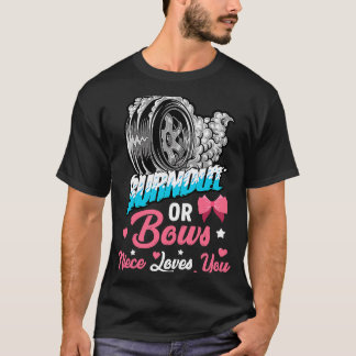Meldung von Ausgeburten oder Bows Gender Reveal Ba T-Shirt
