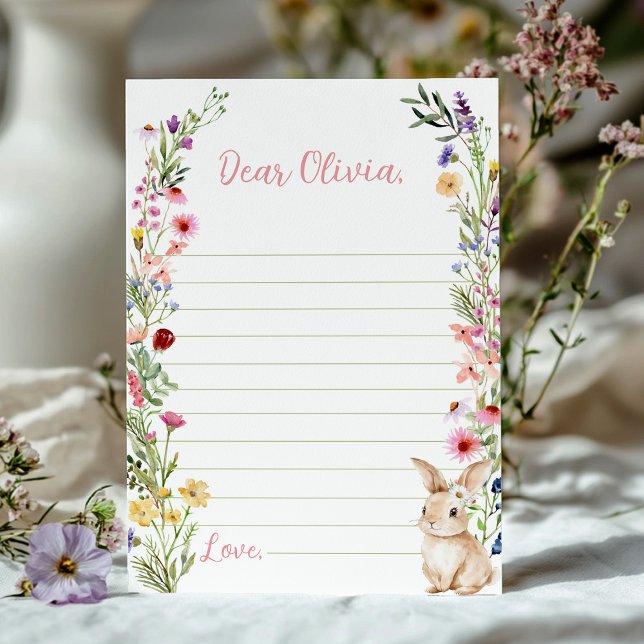 Meldungskarte der sonnigen Wildblume Dankeskarte (Von Creator hochgeladen)