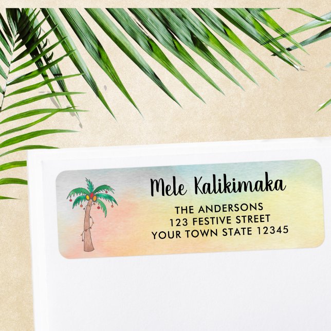 Mele Kalikimaka Absenderadresse  (Von Creator hochgeladen)