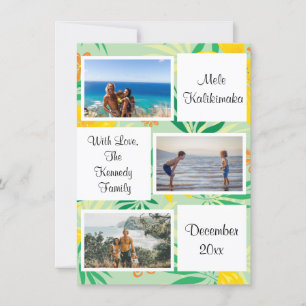 Mele Kalikimaka Christmas Foto Collage Card