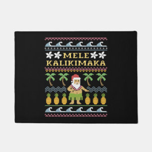 Mele Kalikimaka Christmas Fußmatte