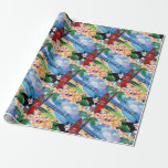 Mele Kalikimaka Christmas Kitty in Poipu  Geschenkpapier<br><div class="desc">Viel Spaß beim Umpacken Ihrer besonderen Mele Kalikimaka Geschenke in diesem bunten,  tropischen Poipu Beach Design von Kauai Künstler,  Marionette!</div>