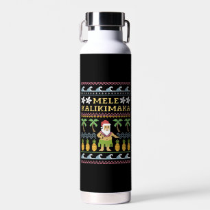Mele Kalikimaka Christmas Trinkflasche