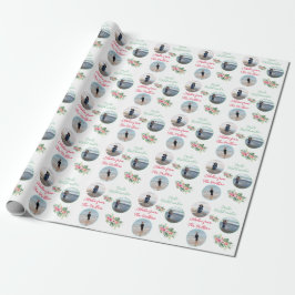 Mele Kalikimaka Custom 3 Foto Weihnachten Geschenkpapier