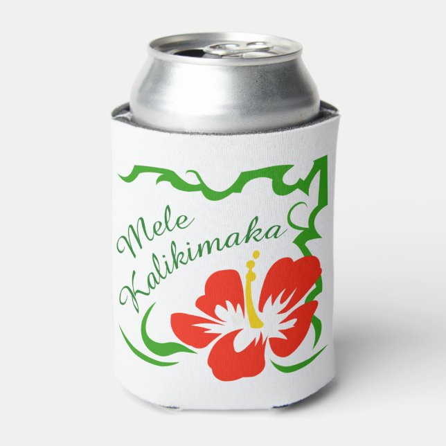 Mele Kalikimaka Dosenkühler (Kanne Vorderseite)