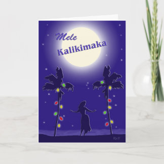 Mele Kalikimaka Feiertagskarte