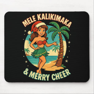 Mele Kalikimaka Frohe Weihnachtslaune Trocal Weihn Mousepad