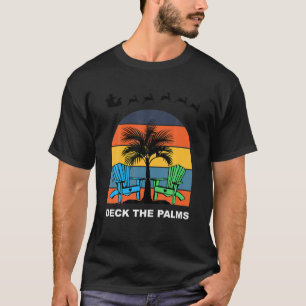 Mele Kalikimaka Frory Christmas Hawaii Deck The Pa T-Shirt