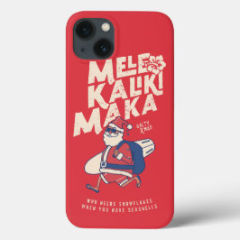 Mele Kalikimaka - Funny Santa Hawaiian Christmas Case-Mate iPhone Hülle