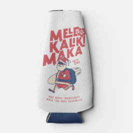 Mele Kalikimaka - Funny Santa Hawaiian Christmas Flaschenkühler