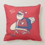 Mele Kalikimaka - Funny Santa Hawaiian Christmas Kissen<br><div class="desc">Hast du vor, zu Weihnachten nach Hawaii zu reisen? Vergessen Sie nicht, den Einheimischen ein frohes Weihnachtsfest mit diesem lustigen und einzigartigen tropischen Abschlag für die Weihnachtszeit zu wünschen. Mit der Phrase Mele Kalikimaka, was frohe Weihnachten bedeutet. Das perfekte Geschenk für jeden, der zu Weihnachten in Hawaii Urlaub macht oder...</div>