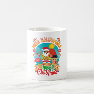 Mele Kalikimaka für ein helles hawaiianisches Weih Kaffeetasse