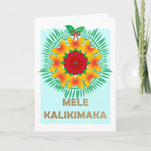 Mele Kalikimaka Hawaiian Frohe Weihnachten