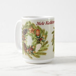 Mele Kalikimaka Hawaiian Island Weihnachten Kaffeetasse