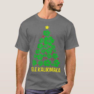 Mele Kalikimaka Hawaiian Merry Christmas Hawaii Me T-Shirt