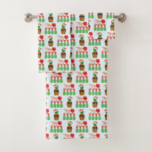 Mele Kalikimaka Hawaiian Pineappy Joyeux Noël