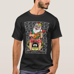 Mele Kalikimaka Hawaiian WeihnachtsWeihnachtsmann T-Shirt