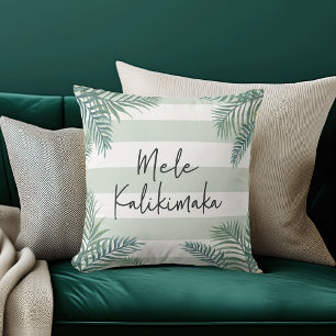 Mele Kalikimaka   Hawaiianische Weihnachten Kissen