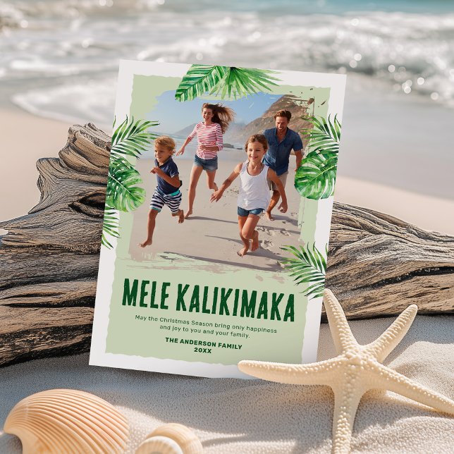 Mele Kalikimaka Hawaiianisches Foto Weihnachten (Von Creator hochgeladen)