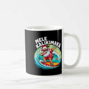 Mele Kalikimaka Hawaiianisches Weihnachten Santa S Kaffeetasse