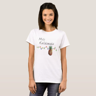 Mele Kalikimaka - le T-shirt des femmes de Noël