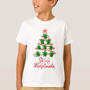 Mele Kalikimaka-Meeresschildkröten T-Shirt