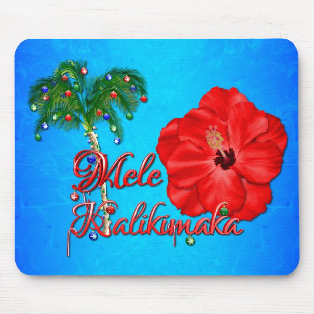 Mele Kalikimaka Mousepad (Vorne)