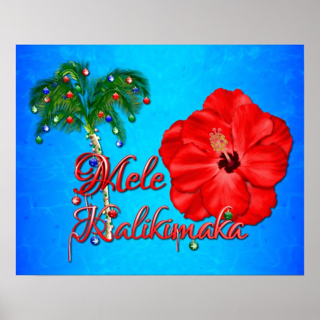 Mele Kalikimaka Poster (Vorne)
