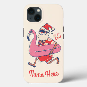 Mele Kalikimaka Santa Flamingo Christmas Getaways Case-Mate iPhone Hülle