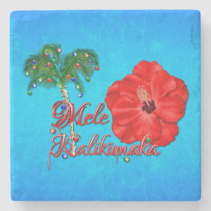 Mele Kalikimaka Steinuntersetzer