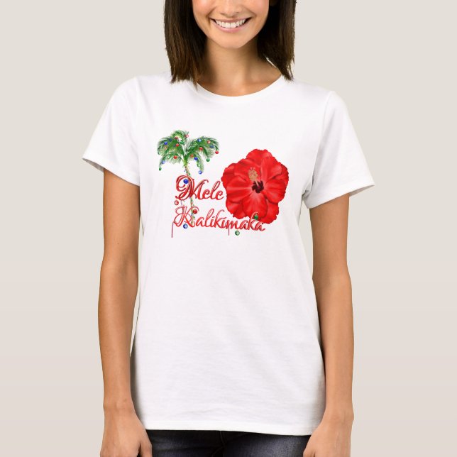 Mele Kalikimaka T-Shirt (Vorderseite)