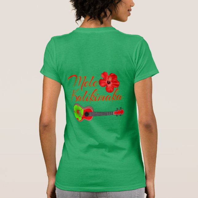 Mele Kalikimaka T-Shirt (Rückseite)