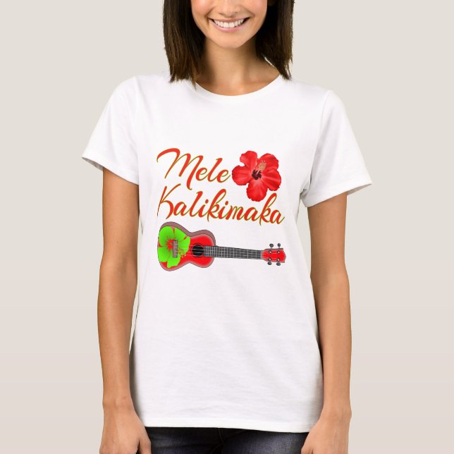 Mele Kalikimaka T-Shirt (Vorderseite)