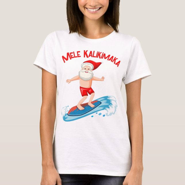 Mele Kalikimaka T-Shirt (Vorderseite)