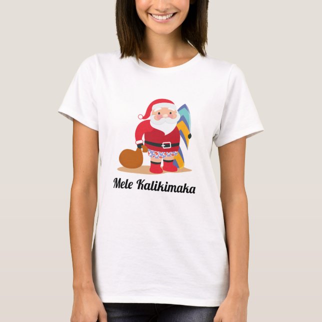 Mele Kalikimaka T-Shirt (Vorderseite)