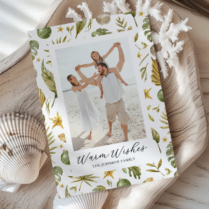 Mele Kalikimaka Tropical Foto Weihnachten