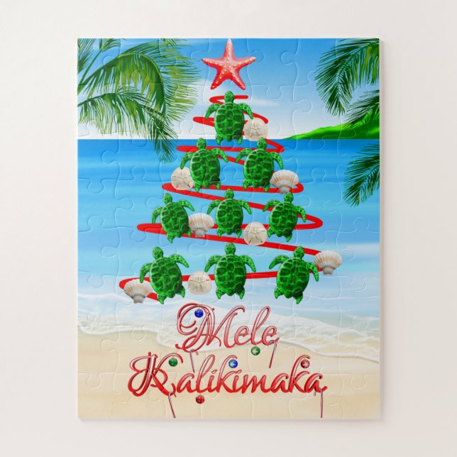 Mele Kalikimaka Turtles (Vertikal)