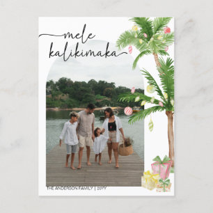 Mele kalikimaka Weihnachten Foto Postkarte